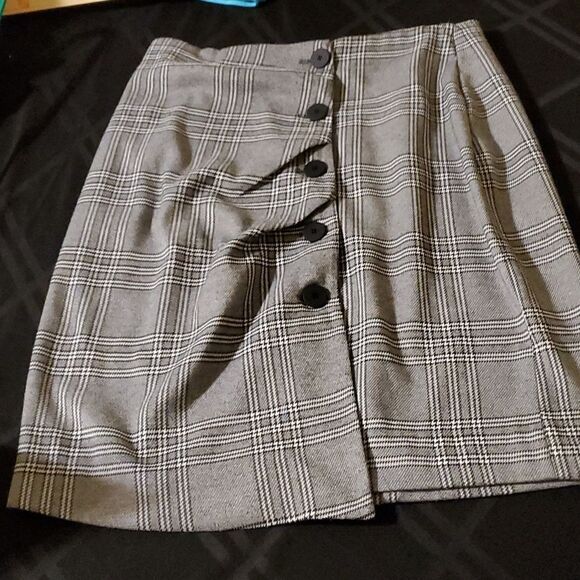 HARM WOMAN PLAID SKIRT - Picture 1 of 9